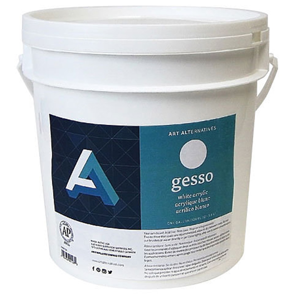 Art Alternatives, Gesso, White, Paint Medium, Art & School, 53896